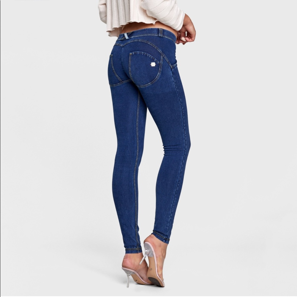 Freddy dark blue low waist denim jeans